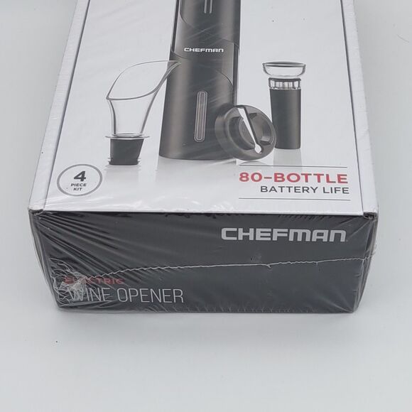 New & Sealed Chefman Wine Opener Makes Opening Bottles Fast - Picture 6 of 6